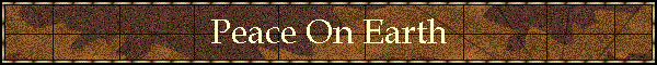 Peace On Earth