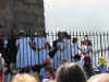 Dancing on the Knill Monument, Worvas Hill, St. Ives, Cornwall