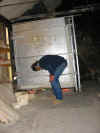 Trevor Corser firing the kiln at the Leach pottery, St. Ives, Cornwall 2