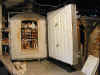 The stcked kiln before firing, Leach Pottery, St. Ives, Cornwall 2