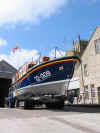 The lifeboat on the slipway, St. Ives, Cornwall