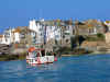 The houses over Bamaluz, St. Ives, Cornwall