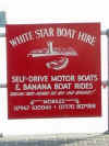 Boat trips advertised on The Wharf, St. Ives, Cornwall 1