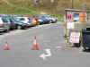 The car park on the Island, St. Ives, Cornwall