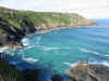 The cliffs at Hellesveor, St. Ives Bay, Cornwall